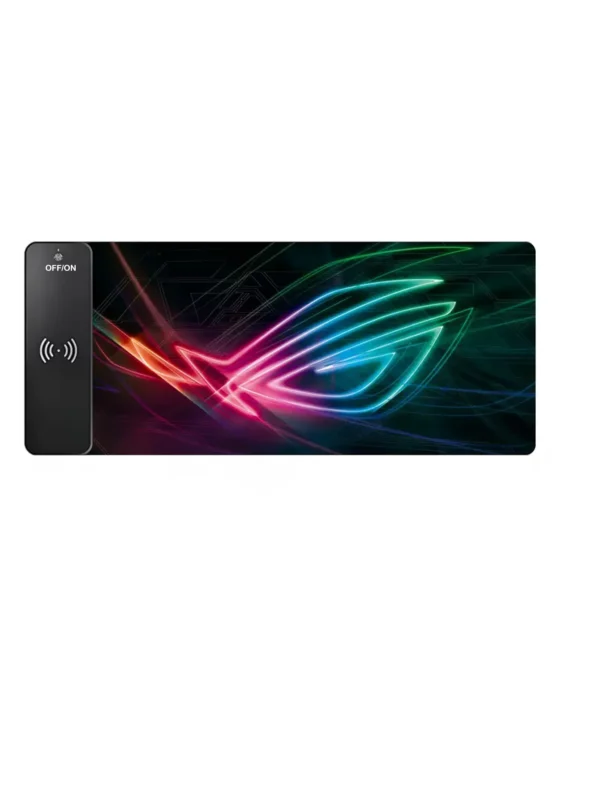 RGB Gaming Mouse Pad with 15W Wireless Charging