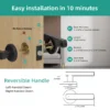 Smart Fingerprint Door Lock with App & Keypad