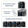 ASOMETECH 240W GaN Fast Charging Station 6-Port Desktop Charger with 140W PD3.1
