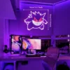 Gengar (Pokémon) LED Neon Sign – Dimmable USB Wall Light