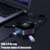 8-in-1 USB-C Hub with 4K Display & PD Charging