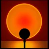 LED Sunset Projection Lamp – USB Mood Light