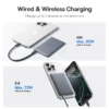 Baseus 5000mAh Magnetic Power Bank – 15W Wireless & 20W Wired Fast Charging